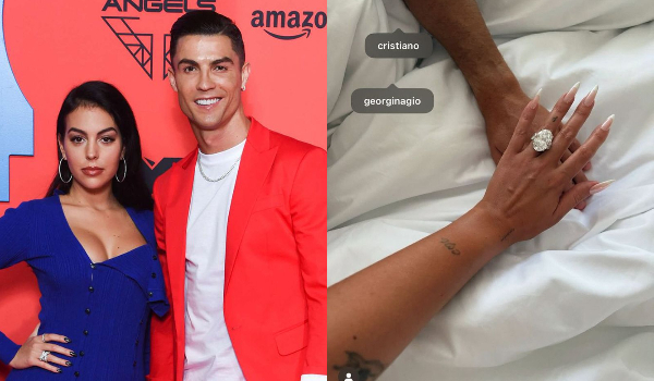 Cristiano Ronaldo and Georgina Rodriguez