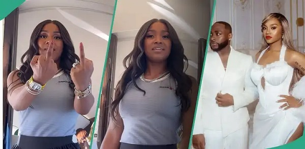 Chioma Adeleke and David Adeleke (Davido)