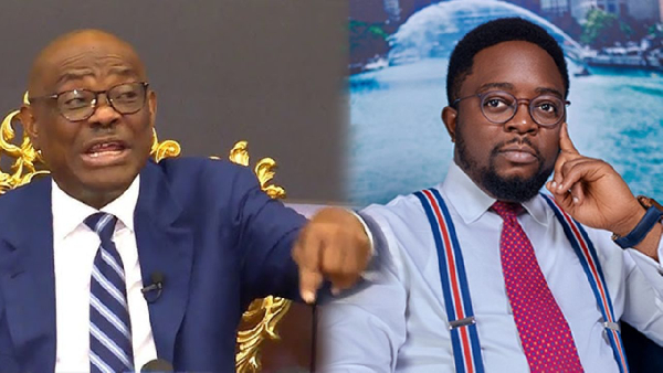 Nyesom Wike and Seun Okinbaloye