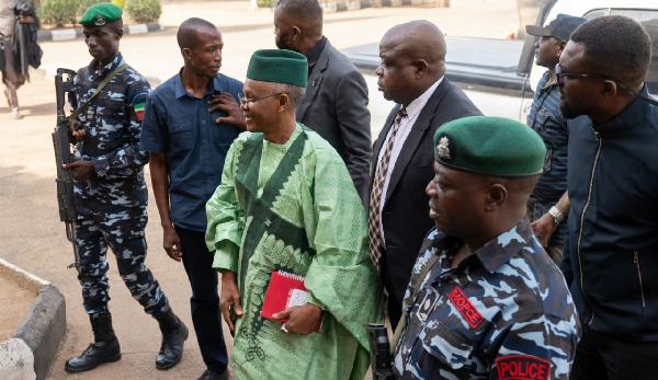Former Governor of Kaduna, Nasir El-Rufai, in court