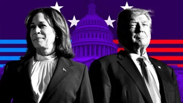 Kamala Harris and Donald Trump