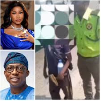 Tacha and Tokunbo Wahab