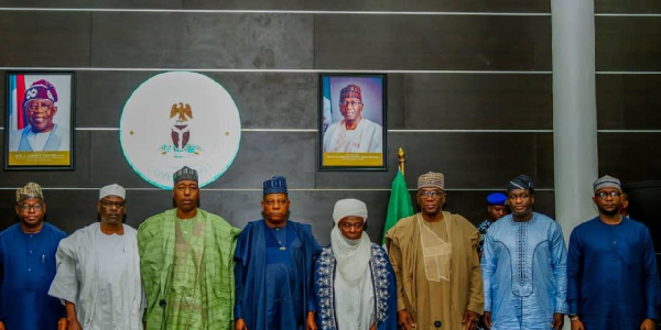 Shettima and other dignataries visit Abdulrazaq in Ilorin