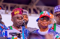 Bola Tinubu and Adegboyega Oyetola