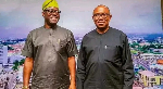 A photo of Peter Obi and Oyo State Governor, Seyi Makinde