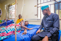 Governor Biodun Oyebanji visits rescued kidnap victims