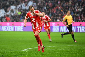 Bayern Munich striker Harry Kane