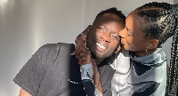 Mr Eazi and his wife, Temi Otedola