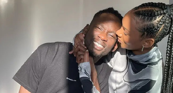 Mr Eazi and his wife, Temi Otedola