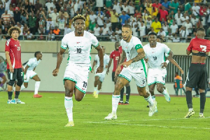 William Ekong, Fisayo Dele Bashiru of Nigeria of Nigeria during the 2025 Africa Cup of Nations AFCON