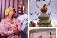 2Face Idibia and Natasha Osawaru