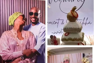 2Face Idibia and Natasha Osawaru