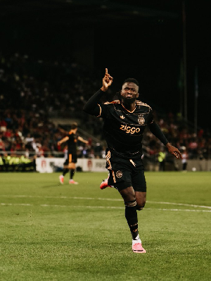 Ajax striker Tolu Arokodare Ajax striker Tolu Arokodare
