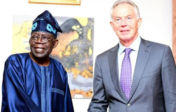 Bola Tinubu and Tony Blair