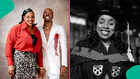 Eniola and his mother, Dr. Bola Adeoluwa