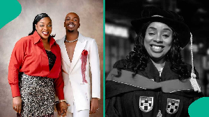 Eniola and his mother, Dr. Bola Adeoluwa