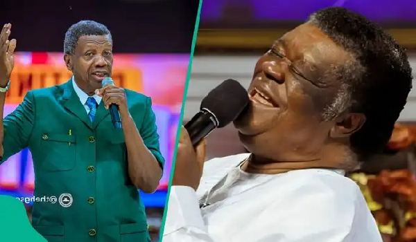 Pastor Enoch Adeboye and Uma Ukpai