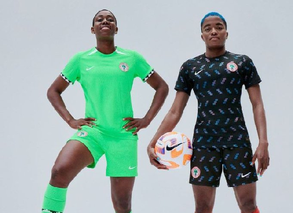 Asisat Oshoala and Rasheedat Ajibade
