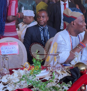 Alaafin's seat empty, Olubadan present at the event