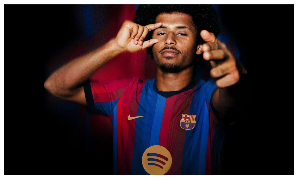 Barcelona forward Karim Adeyemi