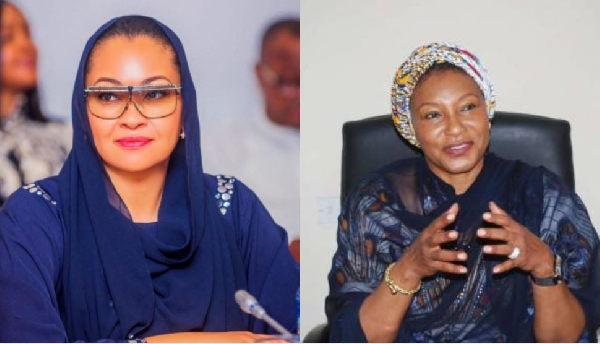 Natasha Akpoti-Uduaghan and Ireti-Kinigbe