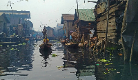 Makoko before demolition