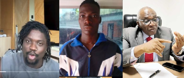 VeryDarkMan, innovent boy and Bayo Onanuga
