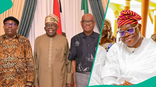 Fubara, President Tinubu, Wike and Ajibola Basiru