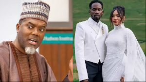 Reno Omokri and Mr Eazi/Temi Ajibade