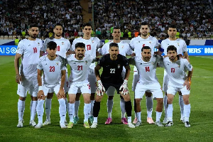 Iran’s football squad
