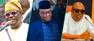 Akpabio mocked Fubara’s handling of the ongoing political crisis in Rivers state