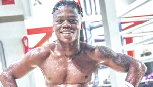 Nigerian boxer Adeyemi Opeyemi