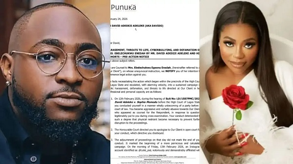 Davido and Sophia Momodu