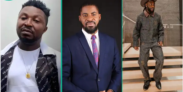 Cubana Chief Priest alleged brother, Deji Adeyanju and Burna Boy