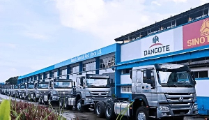 Dangote trucks