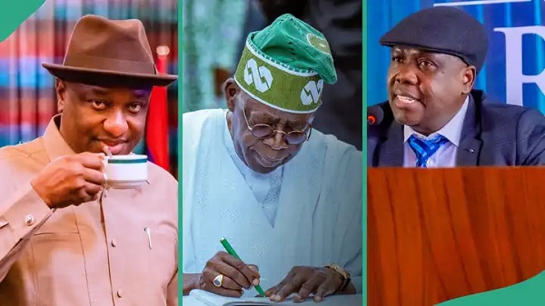 Festus Keyamo, Bola Tinunu and Daniel Bwala