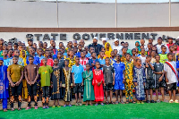 The abducted Niger children after their release