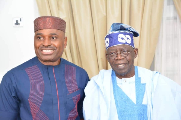 Kenneth Okonkwo and President Bola Ahmed Tinubu