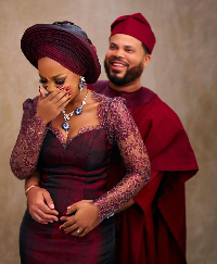 Asa Asika  and wife
