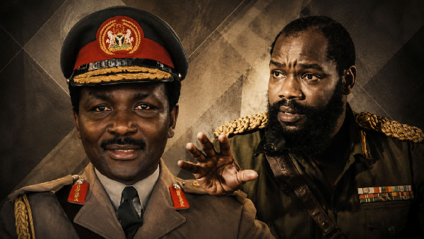 Yakubu Gowon and Odumegwu Ojukwu