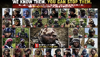 Faces of terror leaders