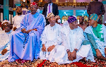 Deputy Lagos State Governor, Dr Obafemi Hamzat with President Bola Tinubu