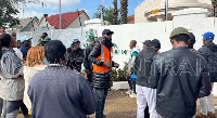 Nigerians in South Africa protest delayed evacuation flights. Credit: News Central TV