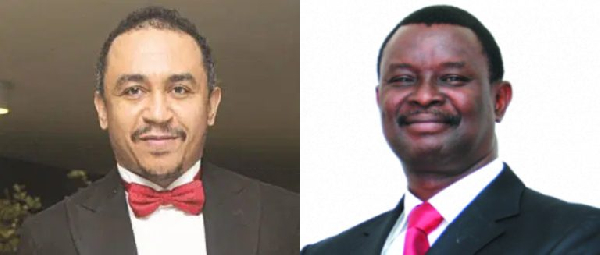 Daddy Freeze and Mike Bamiloye