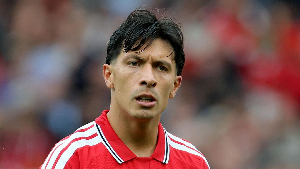 Manchester United defender Lisandro Martínez