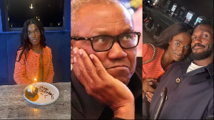 Peter Obi, son and Kent Okwesa