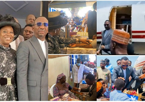 Dr. Paul Enenche and wife visit Borno flood victims