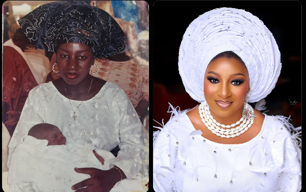 The before and now photos of Mide Martins