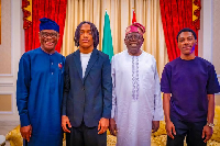 President Bola Tinubu, Nyesom Wike and his sons