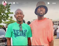 Super Eagles captain, Wilfred Ndidi and his later father